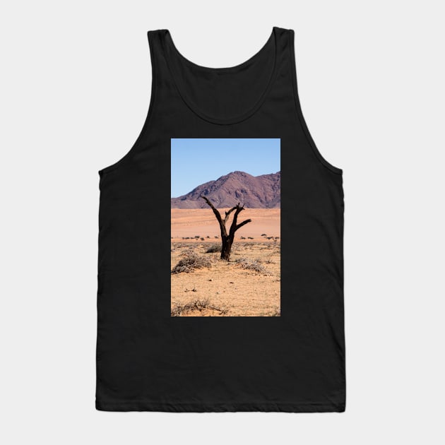 One tree in the desert. Tank Top by sma1050